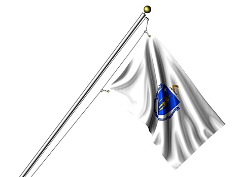 隔绝,马萨诸塞,旗帜