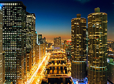 摩天大楼,芝加哥,伊利诺斯,美国