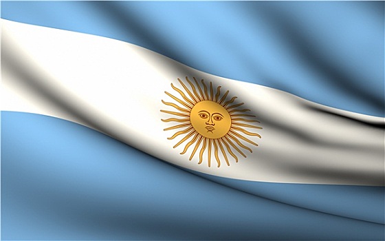 飞,旗帜,阿根廷,国家,收集