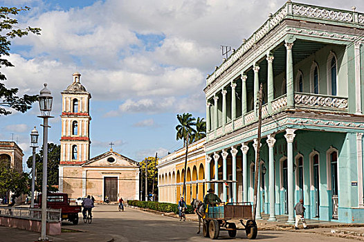 教堂,圣克拉拉,省,古巴,中美洲