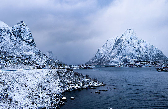 挪威的雪山