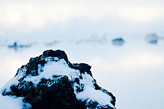 火山岩,遮盖,矿物质,沉积,蓝色泻湖,雷克雅奈斯,半岛,冰岛