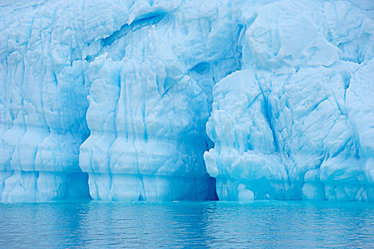 蓝色,冰山,峡湾,格陵兰