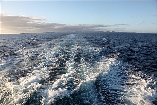 迅速,渡船,离开,富埃特文图拉岛,加纳利群岛,西班牙