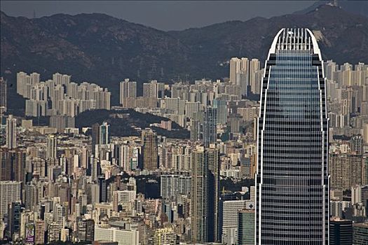 顶峰,九龙,国际金融中心,香港,中国