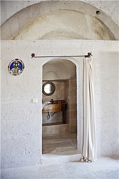 室内,浴室,洞穴,卡帕多西亚,土耳其
