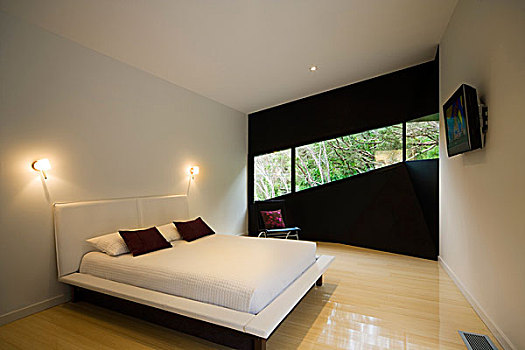 卧室,瓶子,房子,度假屋,灵感,折纸,莫宁顿半岛,澳大利亚