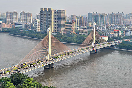 广州海印大桥全景