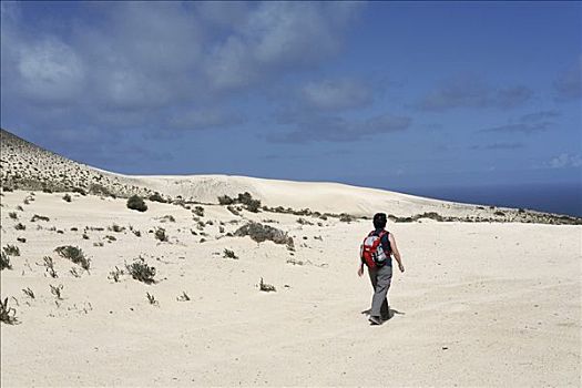 远足者,富埃特文图拉岛,加纳利群岛
