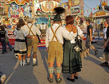巴伐利亚,传统服装,慕尼黑,德国