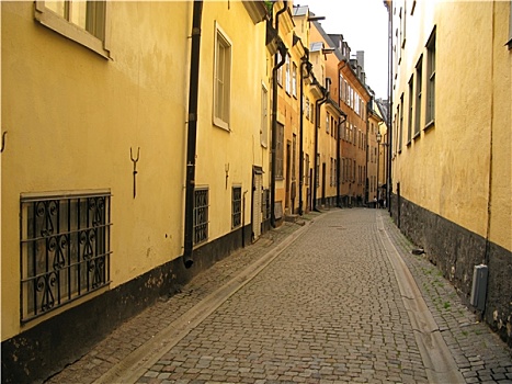 老,街道,斯德哥尔摩,瑞典