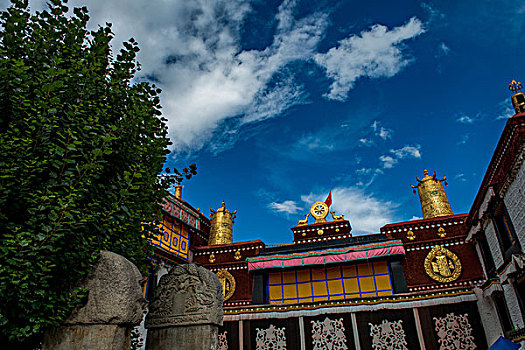 西藏大昭寺建筑