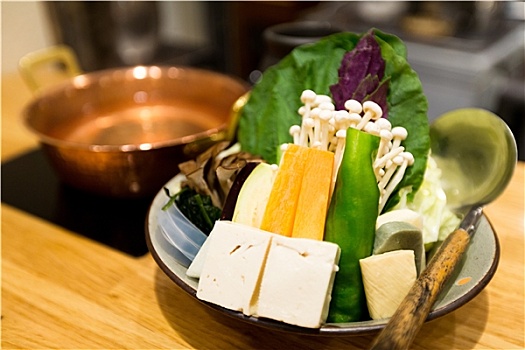 日本料理,砂锅,背景