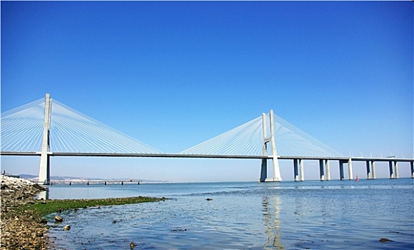 现代,桥,河,葡萄牙