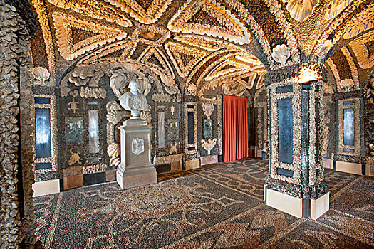 室内,宫殿,邸宅,贝拉岛,马焦雷湖,意大利