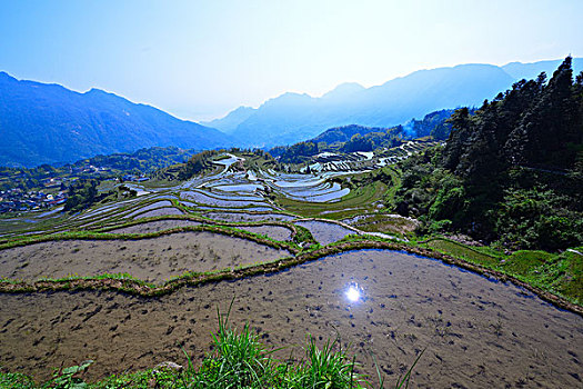 中国最美梯田,浙江丽水云和梯田