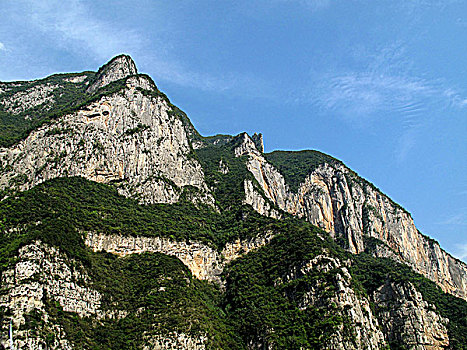 长江三峡神女峰