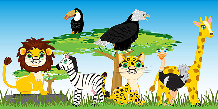 野生动物,非洲