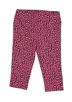 粉色,豹纹,护腿