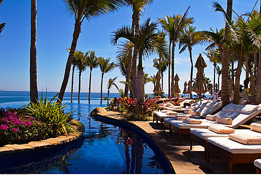 酒店,游泳池,卡波圣卢卡斯,墨西哥