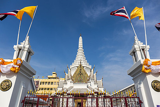 泰国曼谷寺庙白塔