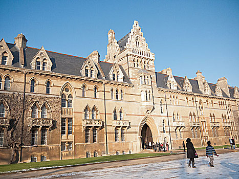 英国牛津大学校园