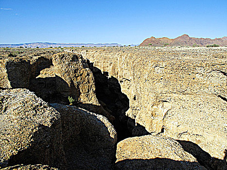 纳米比亚,纳米布沙漠,峡谷