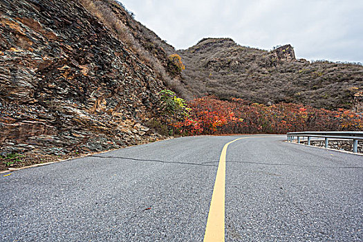 北京郊区道路