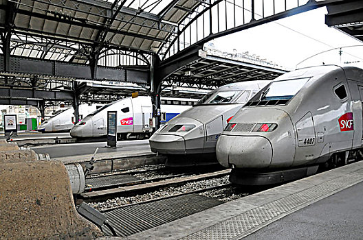 高速火车,火车,火车站,东方,车站,巴黎,法国,欧洲