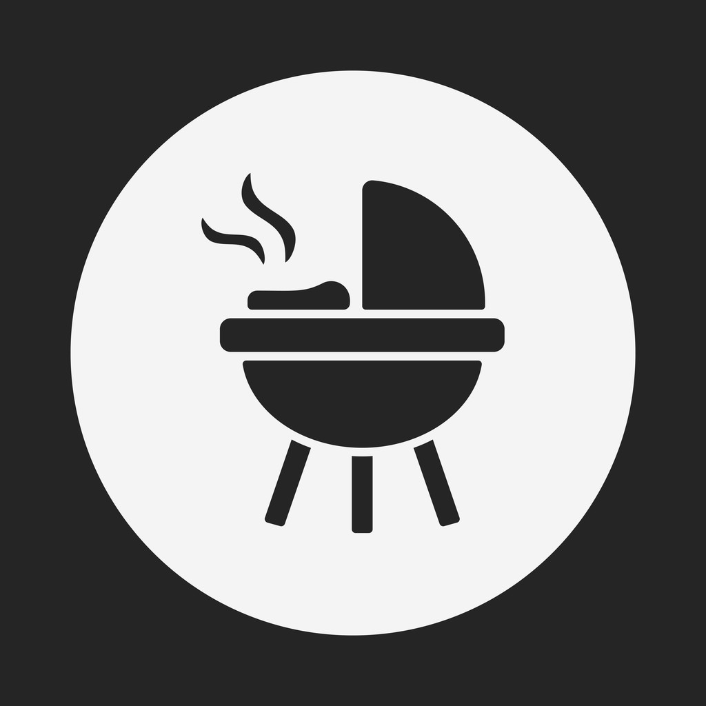 微波炉烧烤标志符号图片