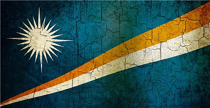 低劣,马绍尔群岛,旗帜
