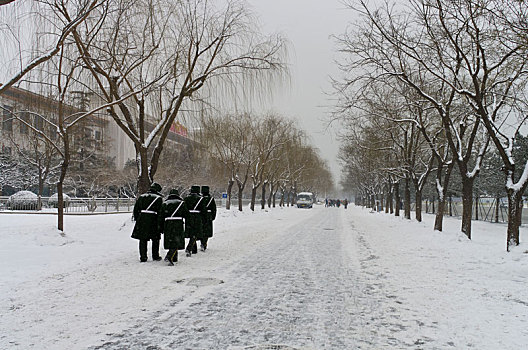 冬天,北京,中国