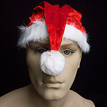 人体模型,帽子,圣诞老人
