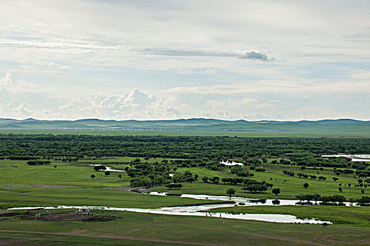 内蒙古呼伦贝尔额尔古纳根河湿地