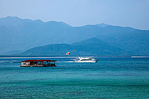 海南陵水分界洲岛潜水岛