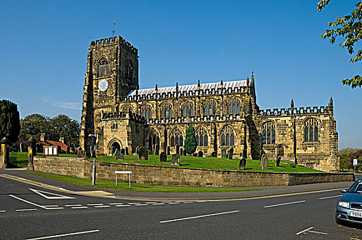 英格兰,北约克郡,15世纪,教堂