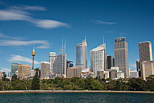 澳大利亚,悉尼,市区,城市天际线,大幅,尺寸