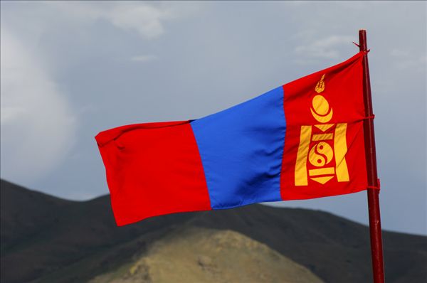 外蒙古国旗图片