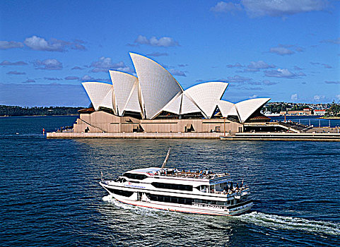 剧院,观光,游轮,悉尼,澳大利亚