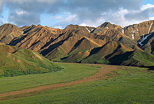 楚加奇山,阿拉斯加,美国