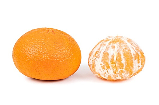 柑橘,白色背景,背景