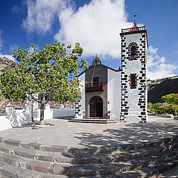 教堂,波多黎各,帕尔玛,加纳利群岛,西班牙,欧洲