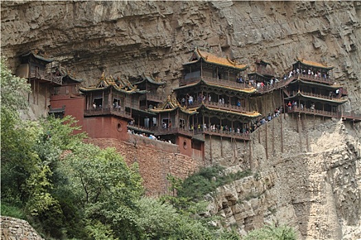 悬空寺,大同,中国