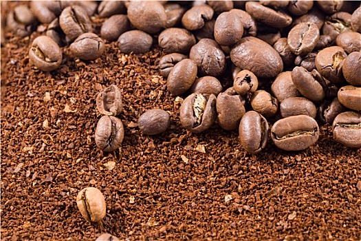 咖啡豆,咖啡粉