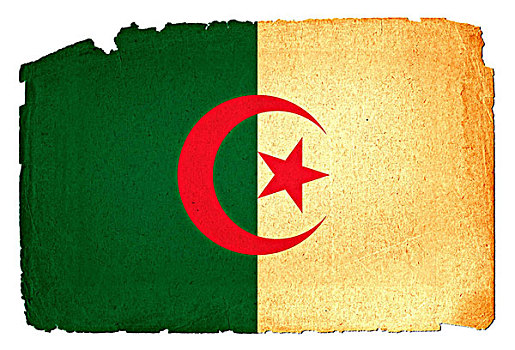 脏,旗帜,阿尔及利亚