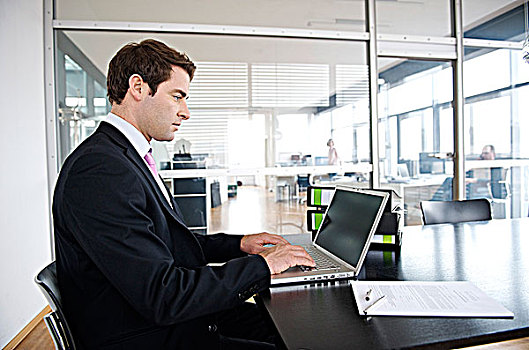 商务人士,工作,笔记本电脑