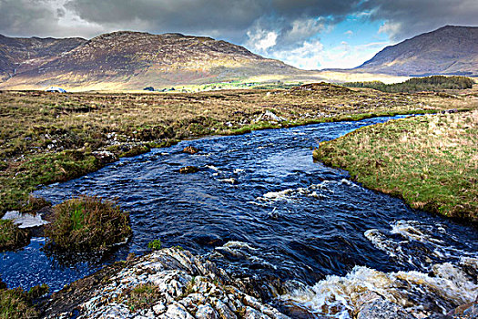 河流,康纳玛拉,戈尔韦郡,爱尔兰