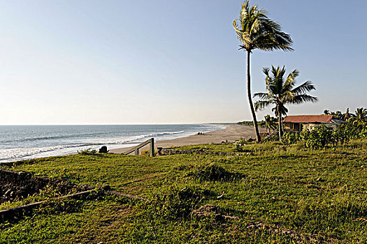 海滩,尼加拉瓜,中美洲