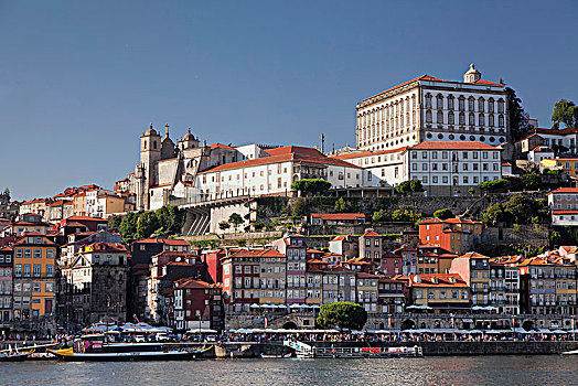 老城,宫殿,大教堂,波尔图,区域,葡萄牙,欧洲