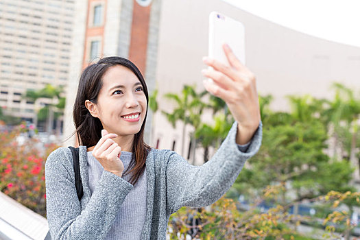 女人,手机,香港